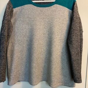 3 colour wool blend sweater from Jones New York